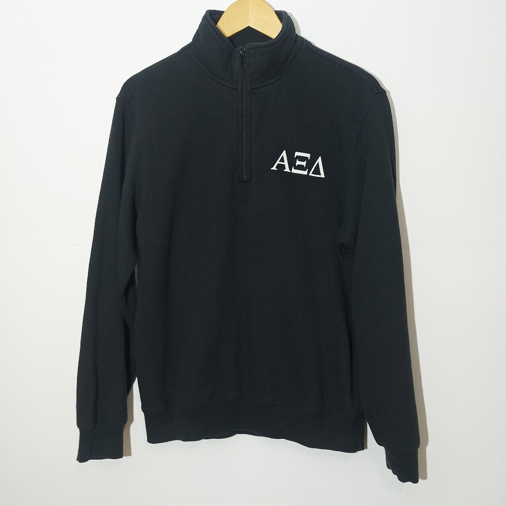 Alpha Xi Delta Gold Leaf 1/4 Zip Pullover